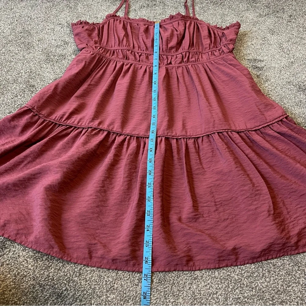 Madewell Sophia Cami Tiered Mini Dress